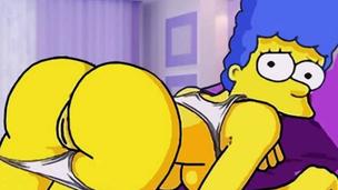 Simpsons orgy anime satire