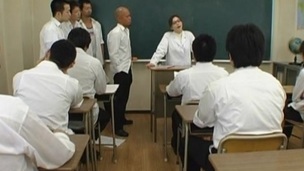 Yuki Tsukamoto?s In The Middle Of A Teacher Gangbang